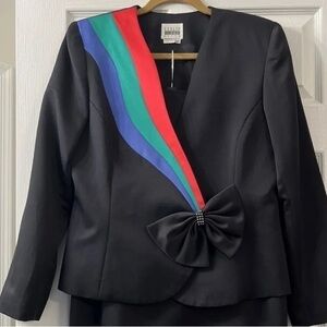 Vintage Leslie Faye petite evening blazer! Stunning! Cicra 1980’s!
